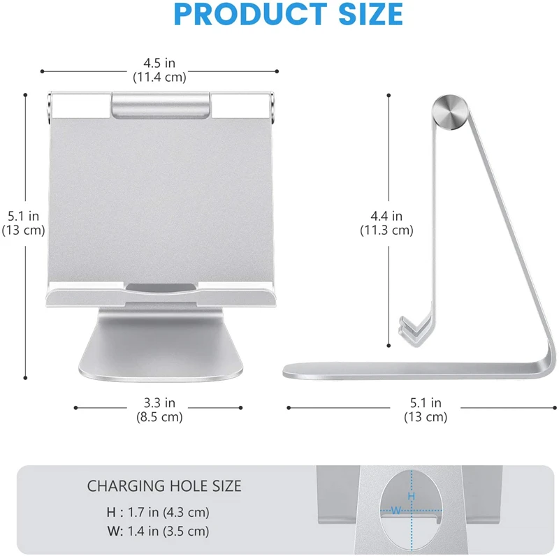 Aluminium Adjustable Phone Tablet Stand for IPad Air Pro 11 12.9 Inch 2021 Xiaomi Xiomi Samsung Soporte Desk Bracket Accessories