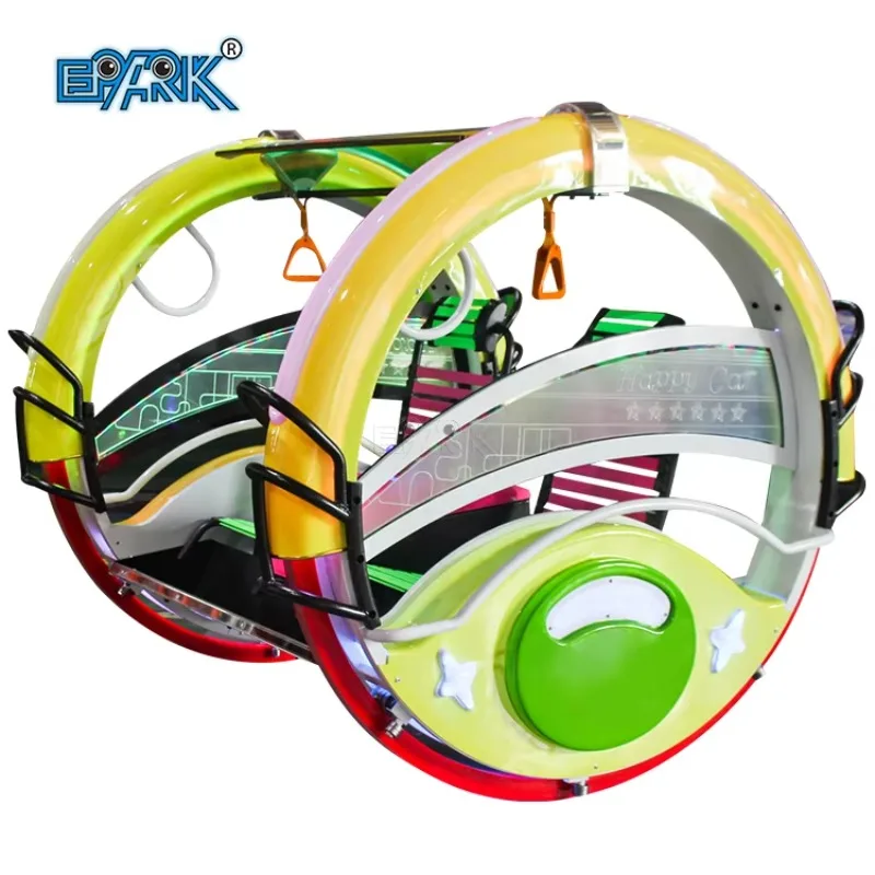 Electric Outdoor Indoor Remote Control New Adult Amusement 360 Degree Happy Rolling Car for Adults With Remote