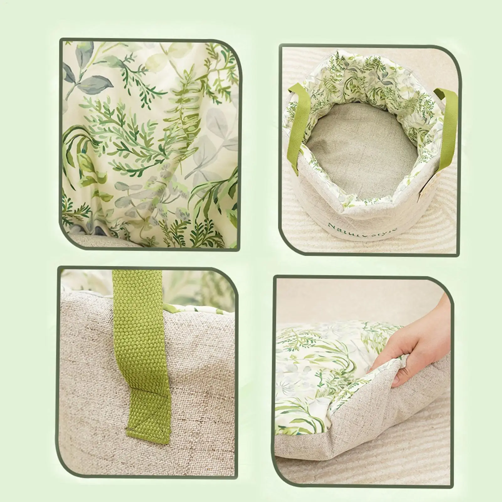 

Washable Cat Bed Washable Winter Nest With Handles Warm Cat Bed Cute Sleeping Cave For Kitten Puppy Indoor Home Decor Bedroom