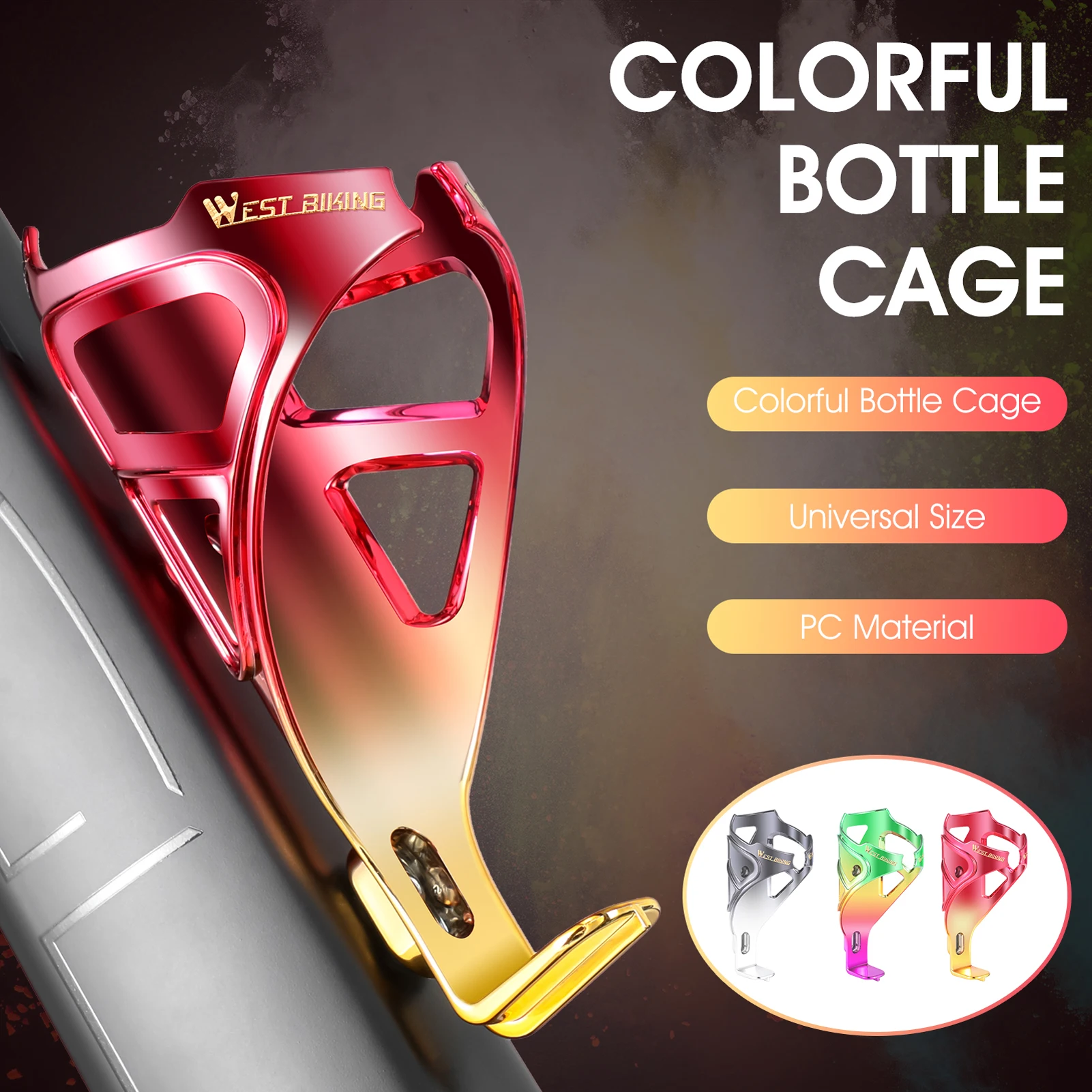 Water Bottle Cage   Water Bottle Cage  Road Bike Bottles Cage Drink Cup Brackets Cycle Accessories