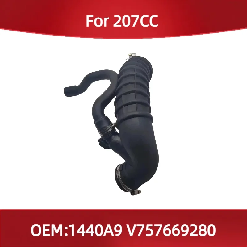 

1440A9 V757669280 For Peugeot 207CC turbocharged intake pipe turbine connection hose