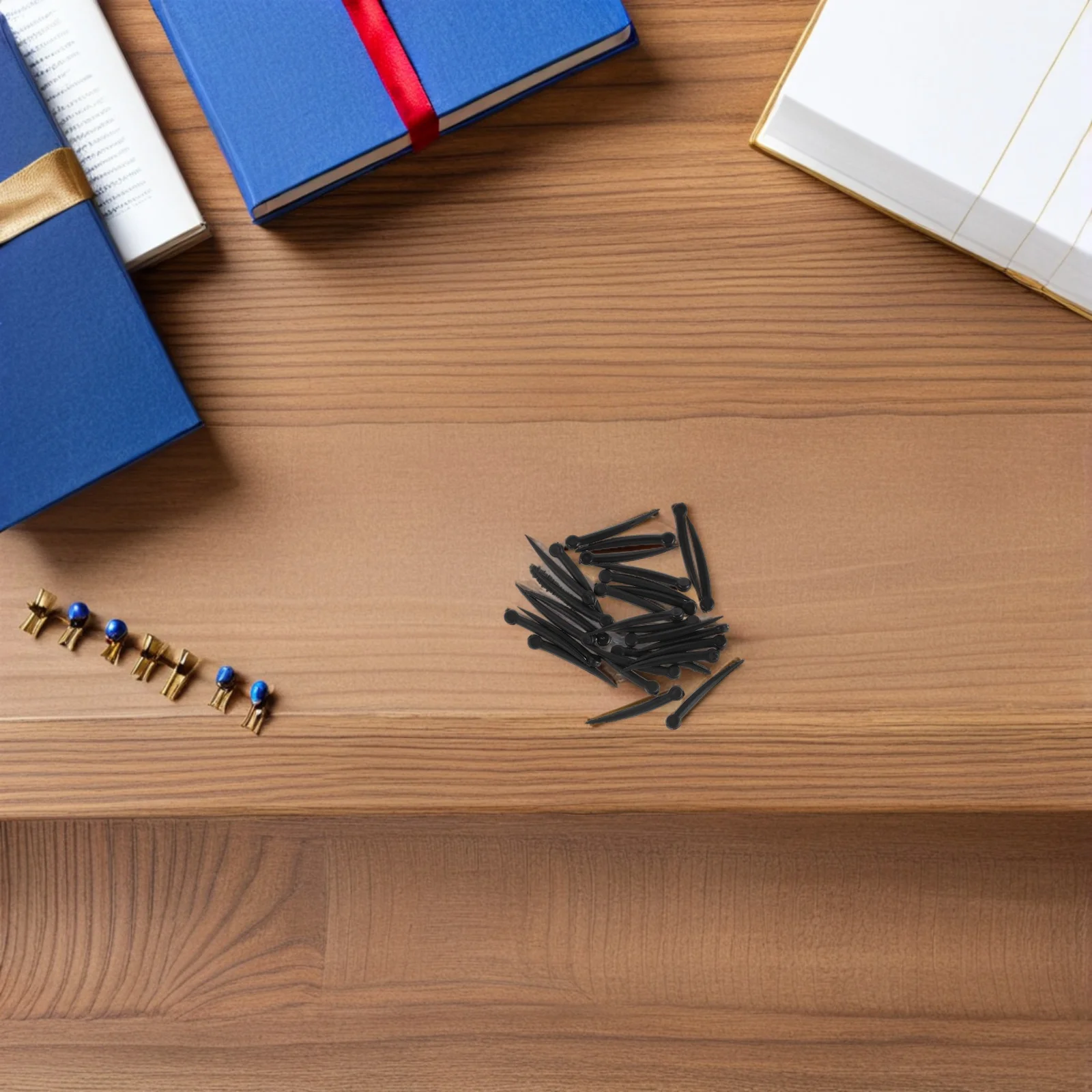 

100pcs Realistic Beak Beak For Craft Insert Black Plastic For Diy Craft Making Pigeon Sparrow Parrot Animal Accessory