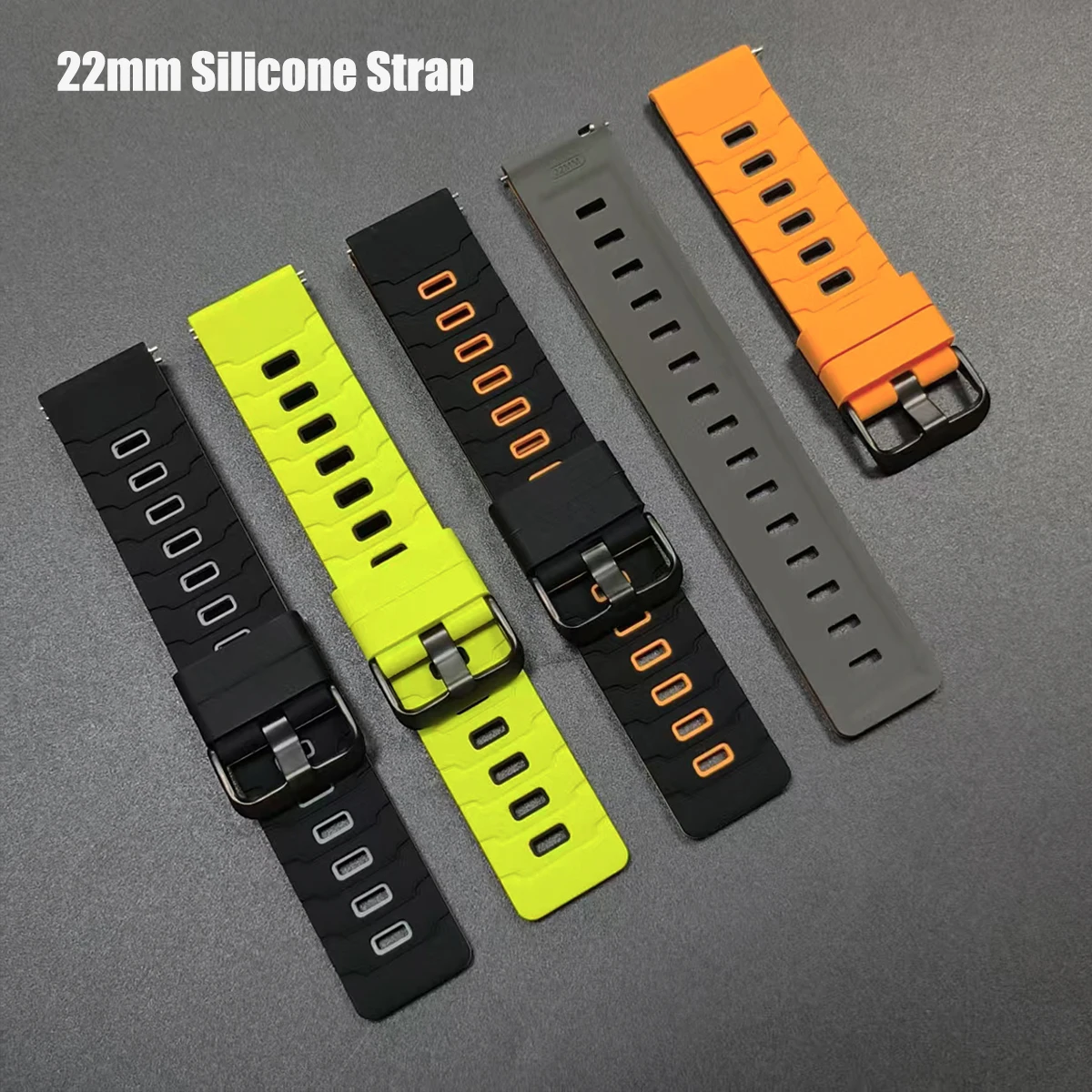 22Mm Silicone Wrist…