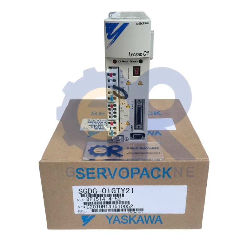 Novo servo drive SGDG-01GTY21 Yaskawa em estoque envio rápido