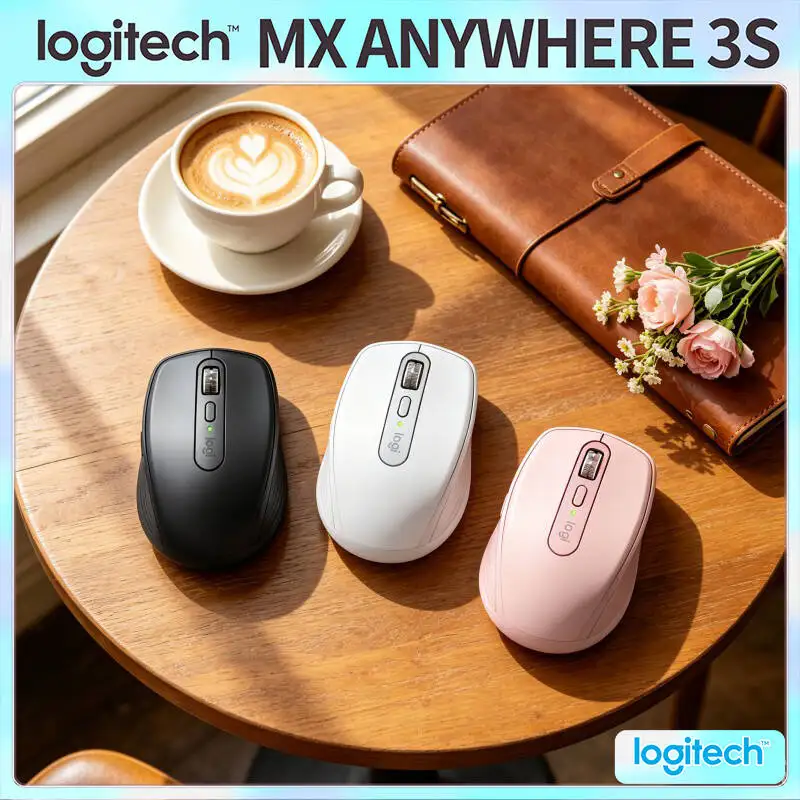 

Ergonomic MX Anywhere 3S - Darkfield 8K DPI, Precision Grip, Suitable for Pet Shop & Pet Breed Consult