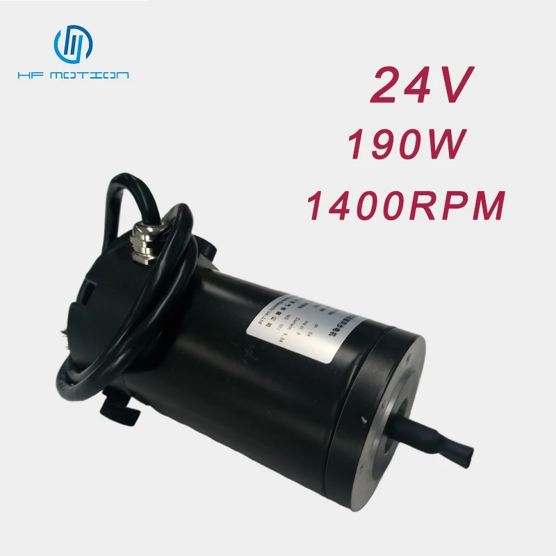 

Robust 24V Brushed DC Motor - 190W 1400 RPM - Durable for Electric Forklifts & Industrial Use