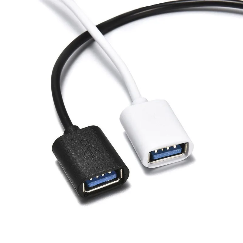 2PCS type-C Converter USB 3.1 Male To USB Female Cable USB-C Android OTG Adapter Type Type-c Mobile Phone OTG Data Lin