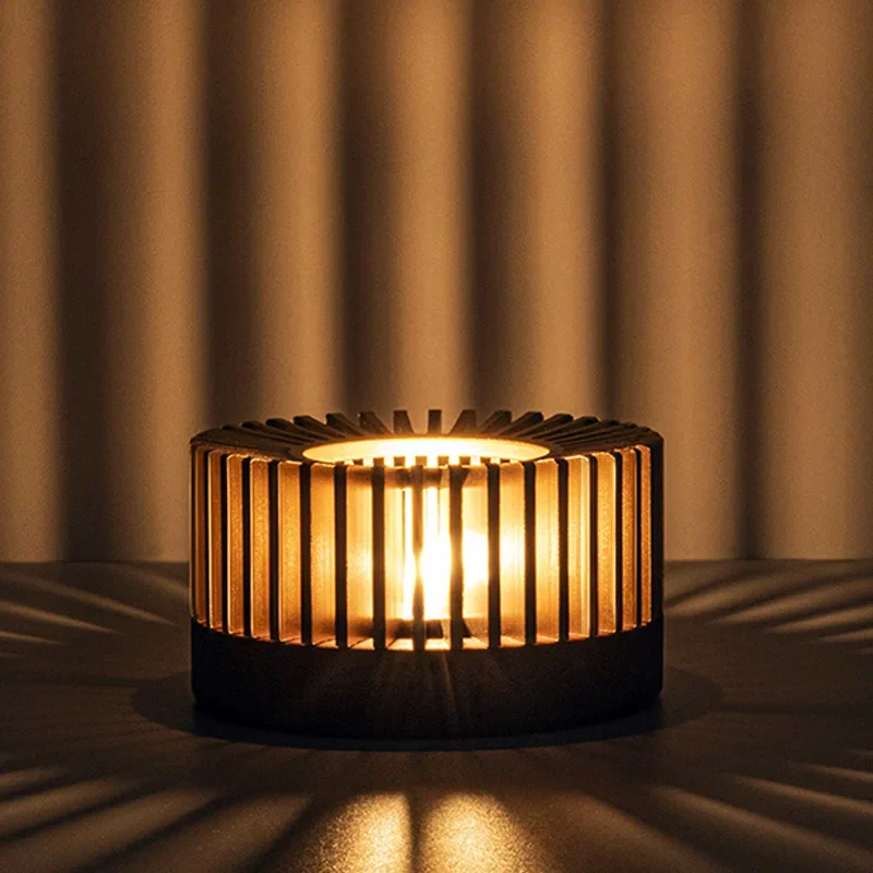 Picture 4: Warm tea set glass tea set warm tea stove heating and insulation base tea seat candle holder insulation device tea stove