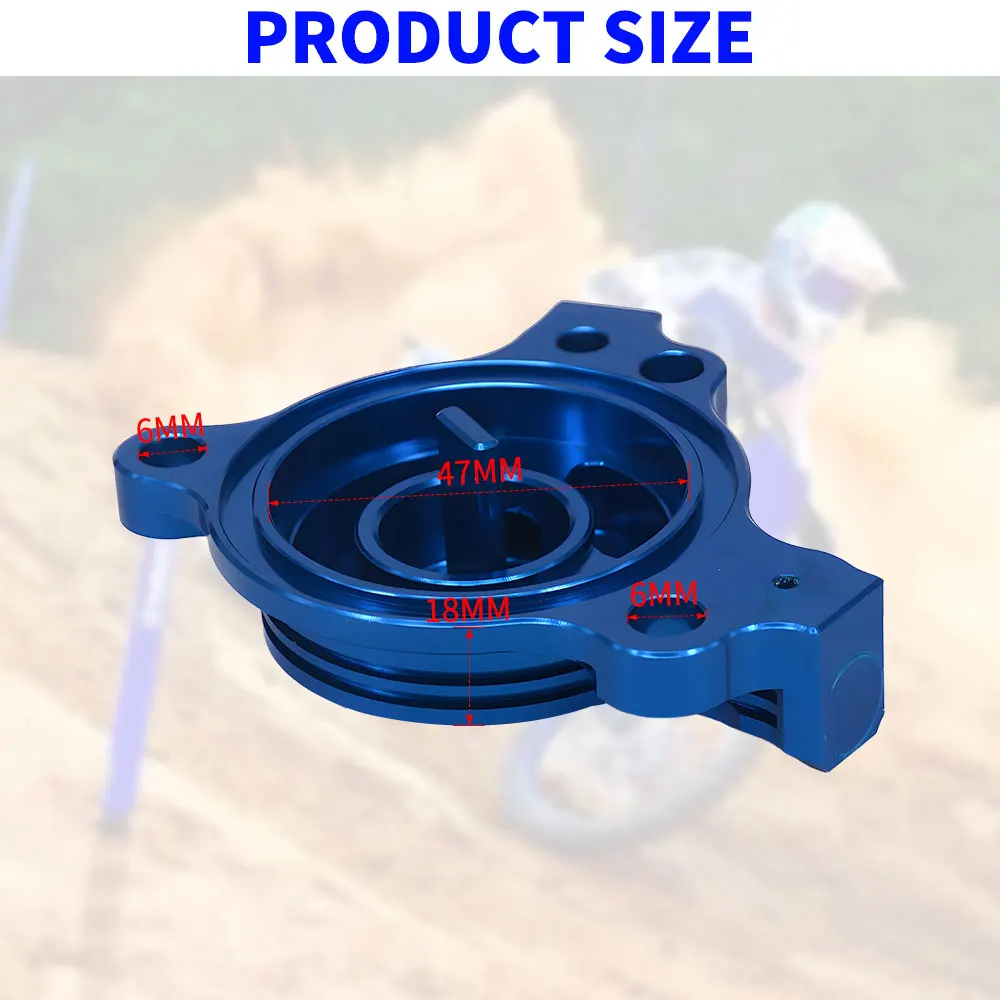 Motorcycle CNC Aluminum Cleaner Oil Filter Cover Cap For YAMAHA YZ250F YZ450F WR250F WR450F YZ WR 250 450 F 250F 450F 2003-2015