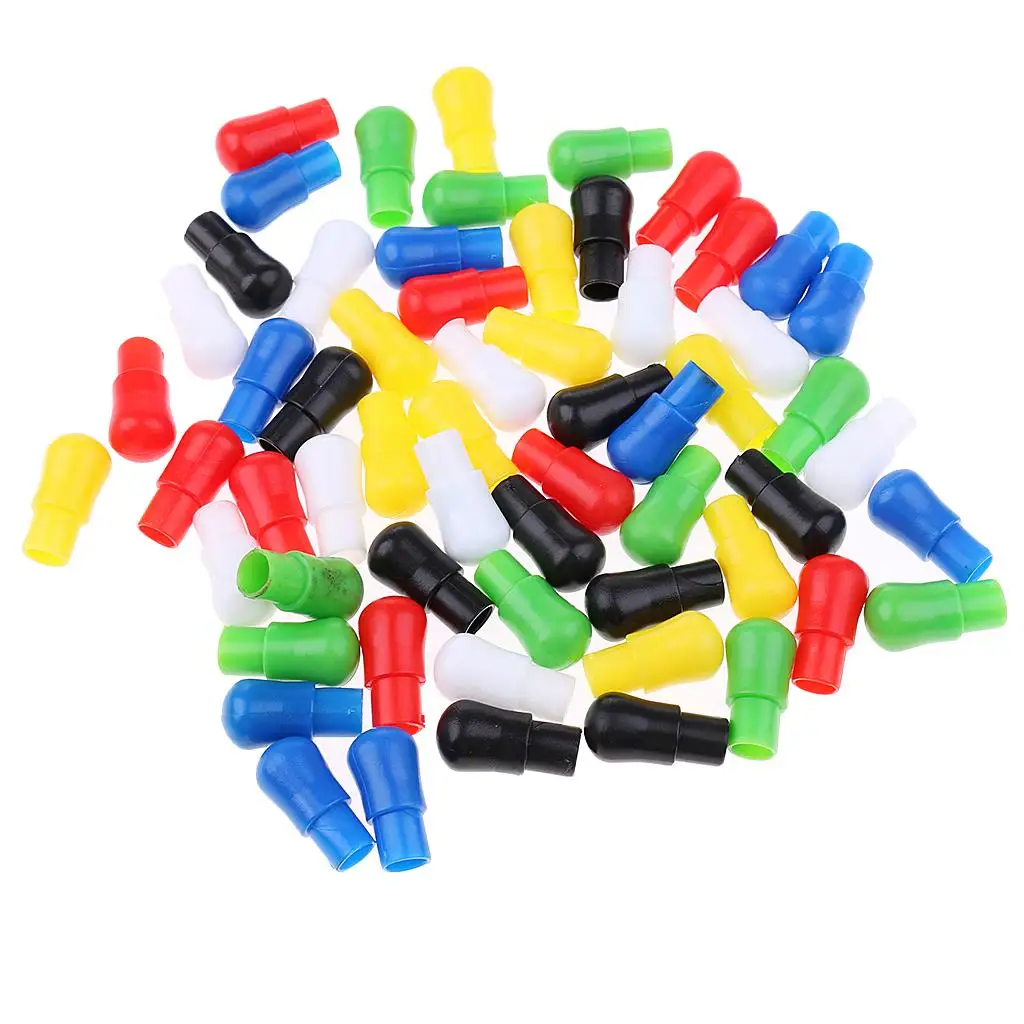 Pack of 60 Mixed Color Replacement Pegs for Chinese Checkers