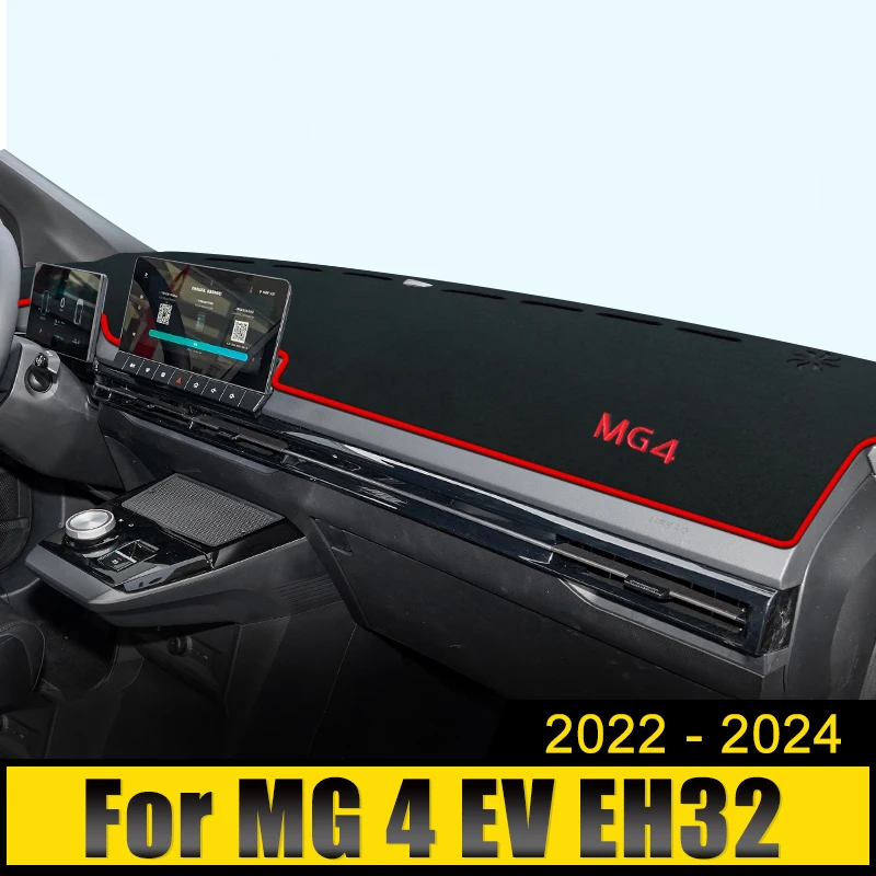 For MG 4 MG4 EV Electric EH32 Mulan 2022 2023 2024 Car Dashboard Covers Avoid Light Pad Sun Shade Anti-UV Carpets Non-Slip Mats