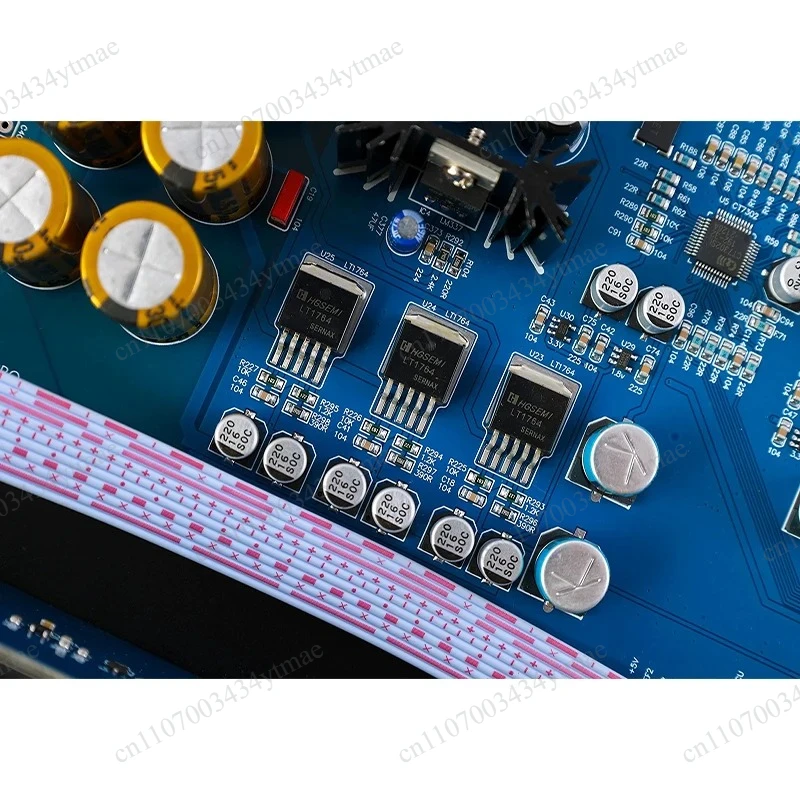 HIFI DAC Audio Decoder Board Dual AK4499EX, Bluetooth 5.4 QCC3084 Module AMANERO USB Daughter‑Card DSD512 384KHz