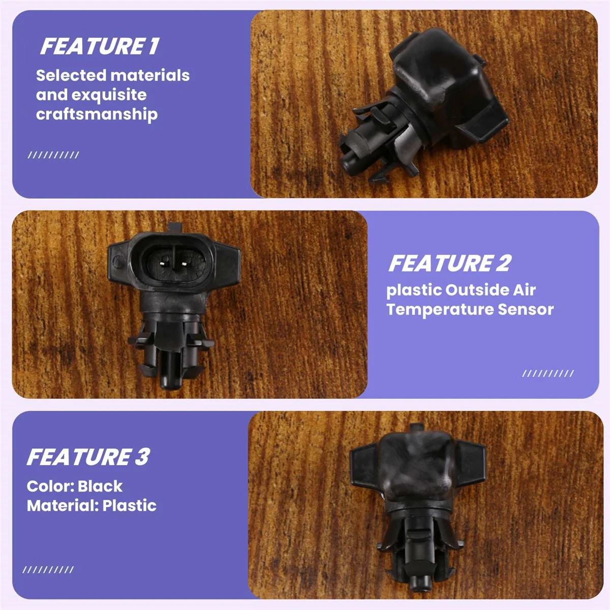 For Vauxhall Corsa Astra Vectra Zafira Outside Air Temperature Sensor -9152245 A002