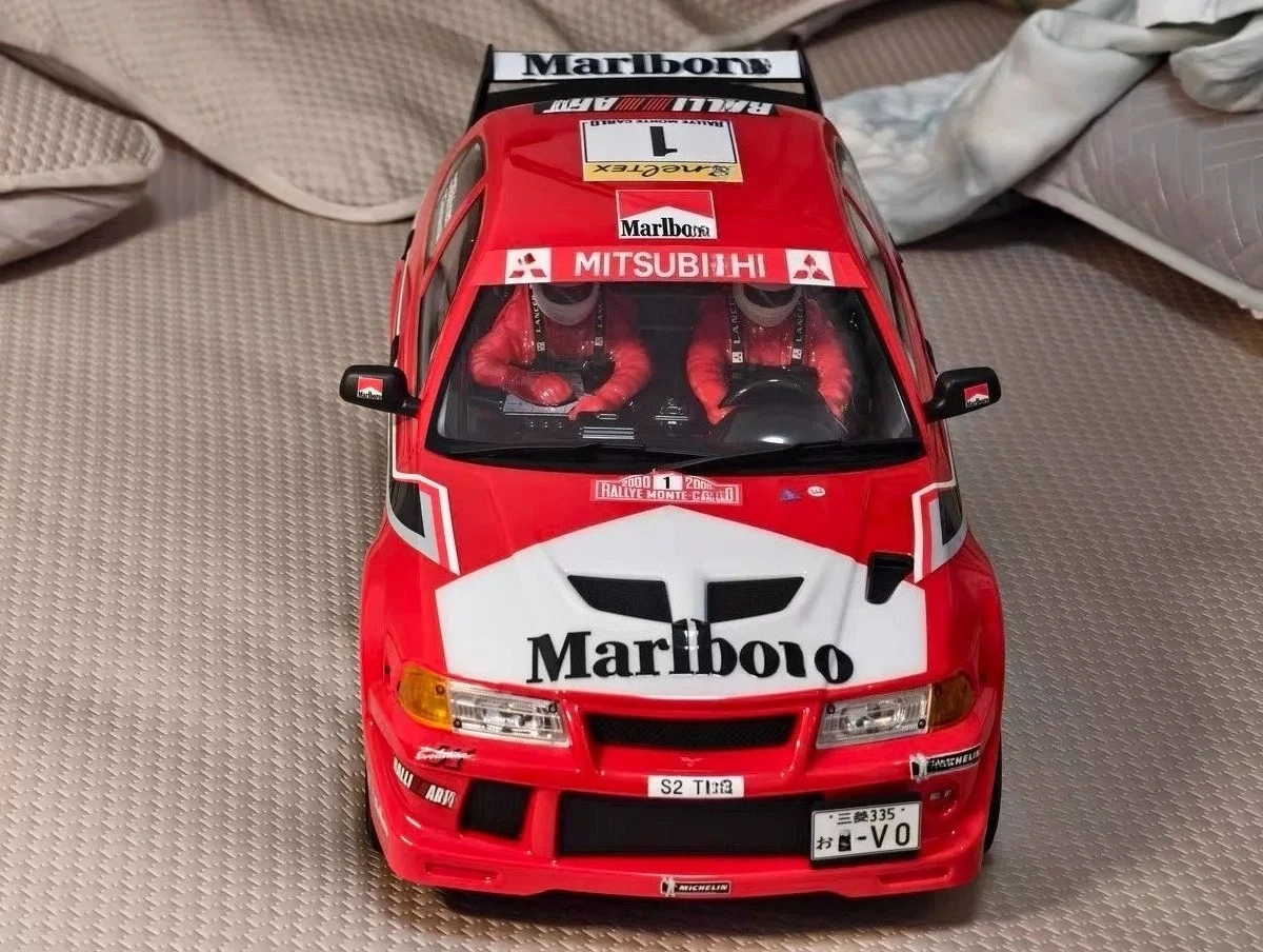Decals Graphics Set for RLAARLO 1/7 Mitsubishi EVO Rally Slevo-07 Waterproof & Wear-Resistant Upgrade & Modification Part Decals