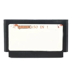 Hot Games 450 In 1 cartuccia 60 Pin Cart Game Card per giocatore di gioco a 8 Bit con BomberMan Mortal Komb Chip Dale