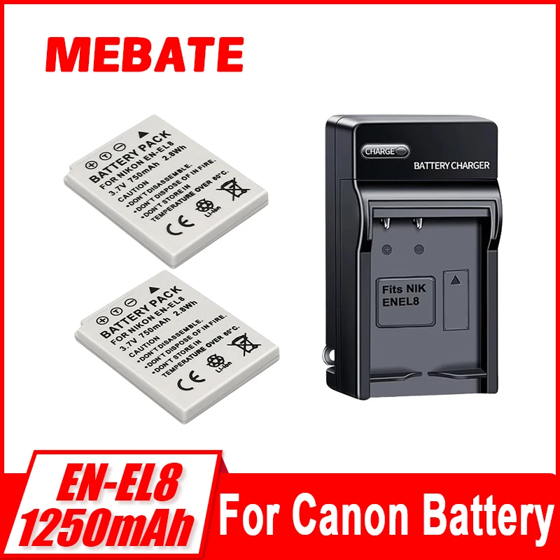 EL8 ENEL8 1400Mah C… - image