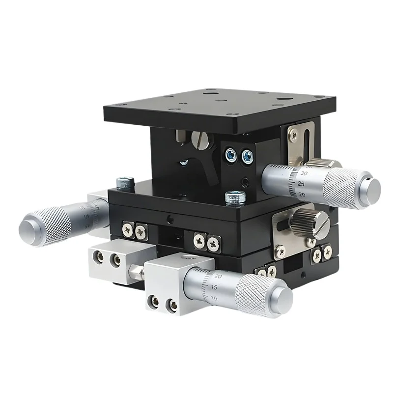 For XYZ Axis Optical Displacement Three-axis Manual Optical Fine-tuning Lifting Work Mobile Slide