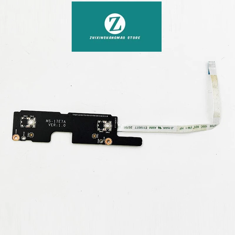 Genuine FOR MSI GE75 GL75 GP75 USB SD CARD READER LEFT AND RIGHT BUTTON TOUCHPAD BOARD W CABLE MS-17E2 MS-17E7A MS-17E7B