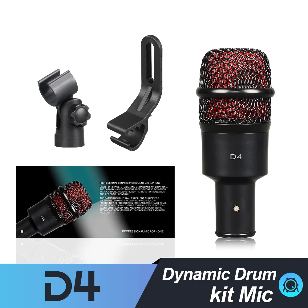 D4 Drum Microphone …