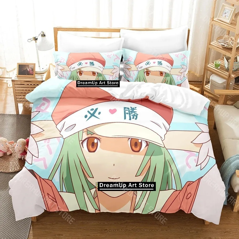 3D Printed Anime Bakemonogatari Bedding Set for Boys Girls Duvet Cover And Pillowcase Twin Queen King Full Single Double Sizes