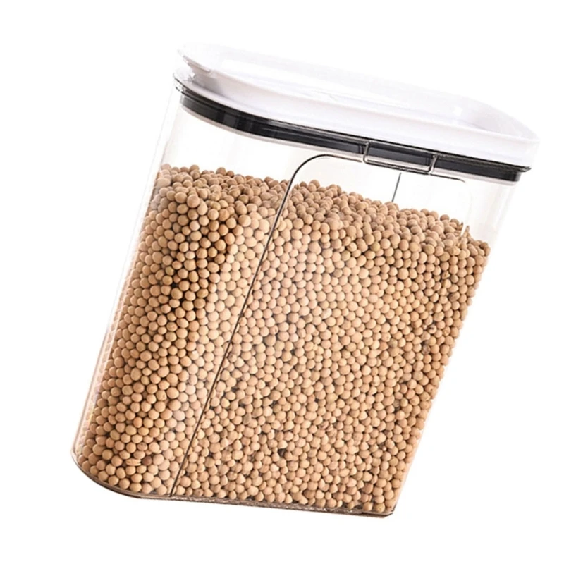 

Multipurpose Sturdy PET Grains Bin for Kitchen Supplies and Home Organization DXAF