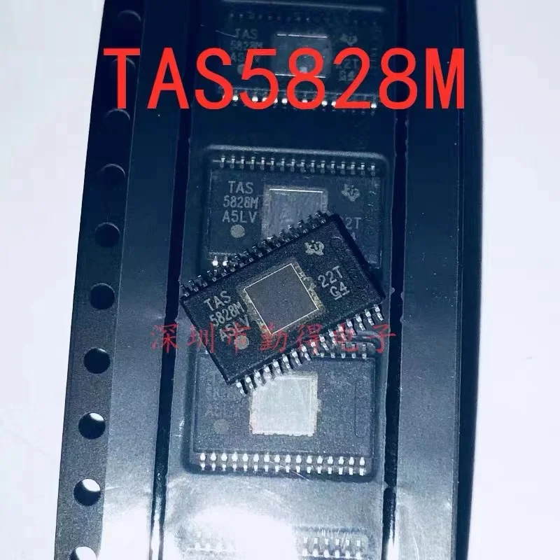 ชิป2-10ชิ้น100% HTSSOP32 TAS5828MDADR เครื่องขยายเสียงเสียงใหม่