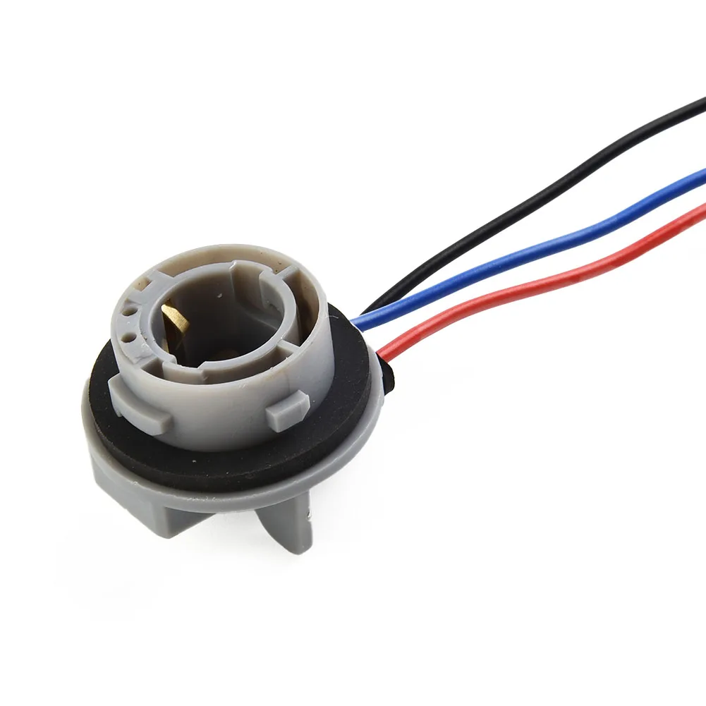 2pcs 1157 Bulb Socket BAY15D Socket P21/5W Adapter Brake Light Socket (Dual) P21/4 BAY 15D 1016 1053 1152 1154 1157 1158 1493