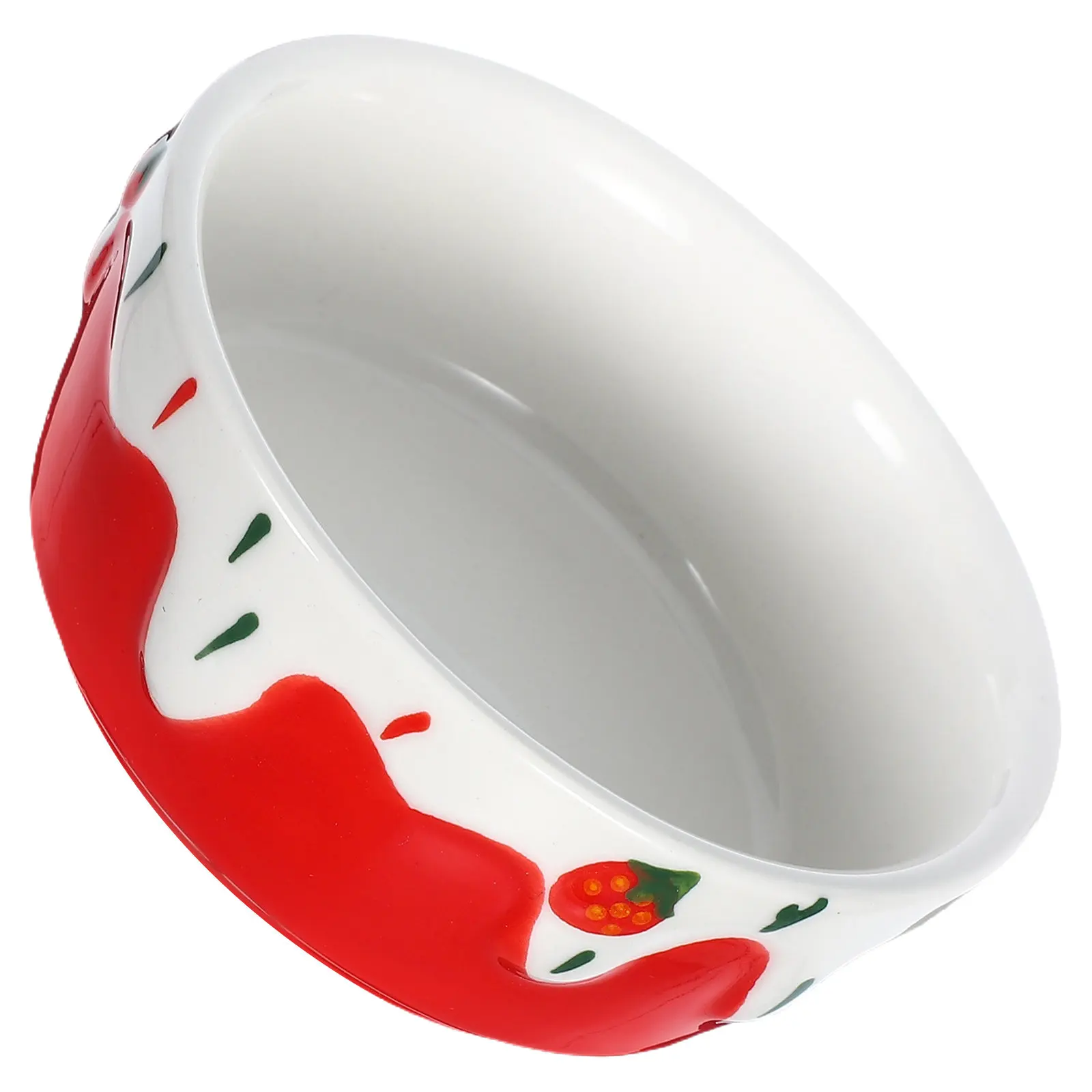 Small Animal Ceramic Food Bowl Anti-Spill Feeding Station for Hamsters Guinea Pigs Chinchillas Rabbits Hedgehogs view 4
