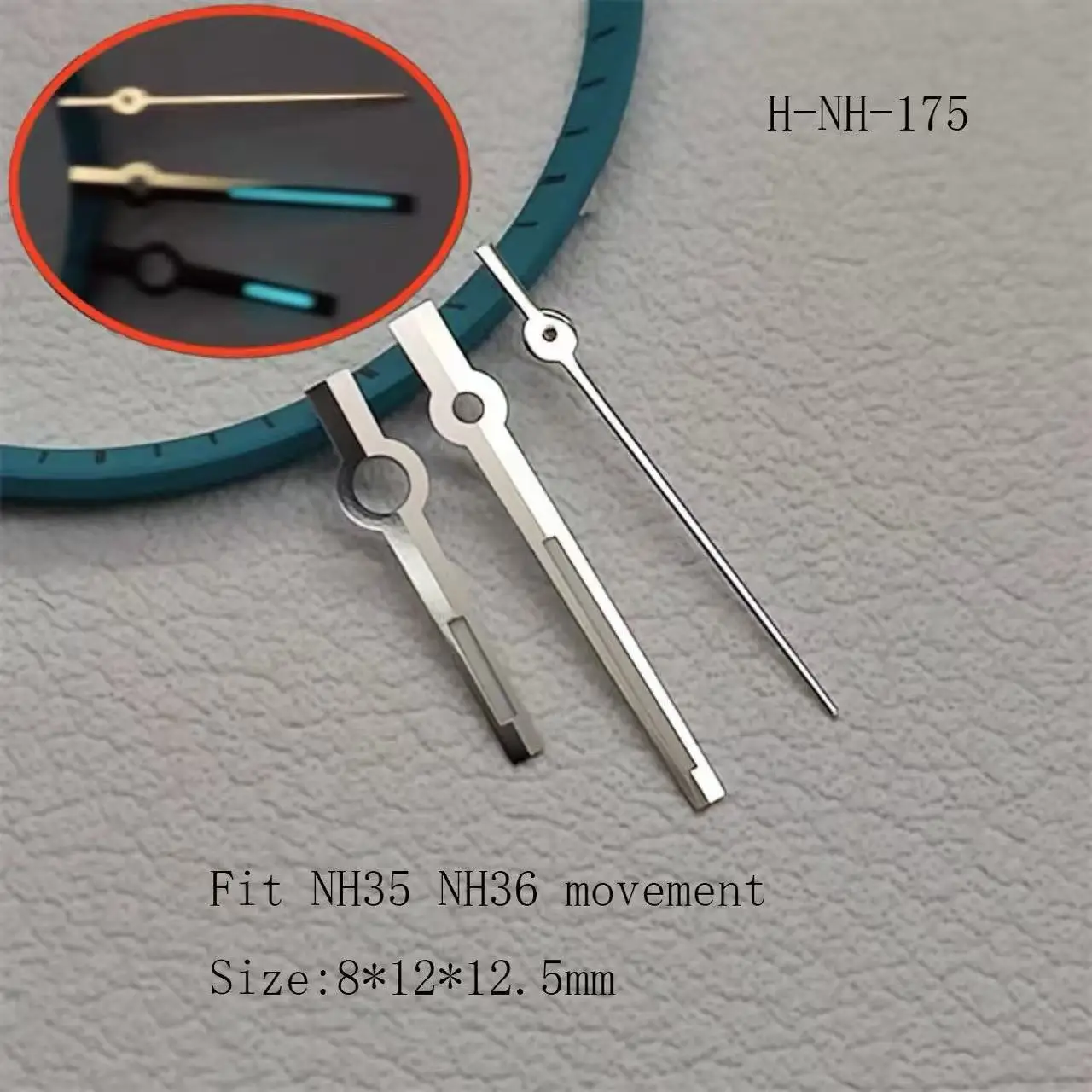 28.5 مللي متر منتجات جديدة عالية الجودة شعار رقم روماني S قرص مناسب لحركة nh35 nh36 أدوات إصلاح ملحقات الساعة #2