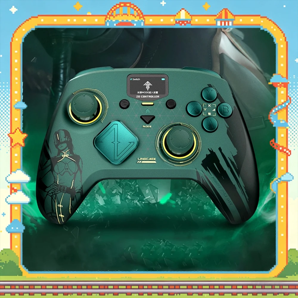 zd-classic-legend-spirit-cage-joint-limited-edition-game-controller-elite-modular-sensory-for-ns-pc-phone-3mode-gamepads