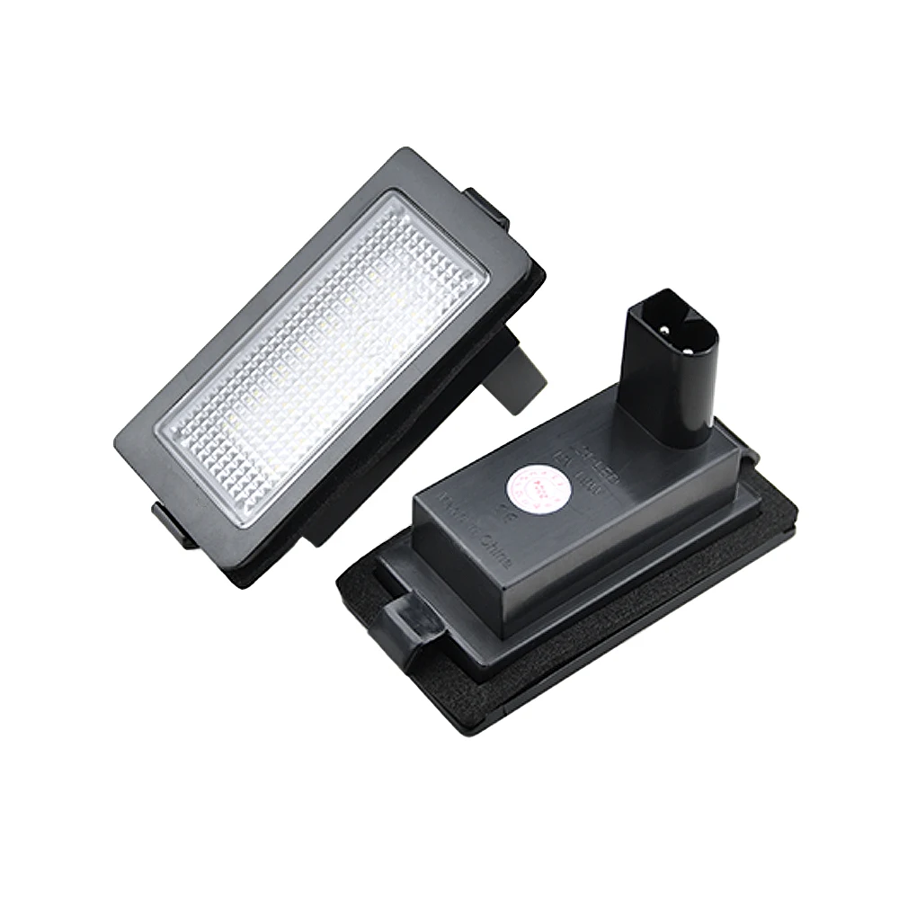 

2Pieces For BMW E38 7 Series 728i 730i 730d 740i 740d Car License Number Plate Light LED White Lamp Error Free 1995 1996-2001