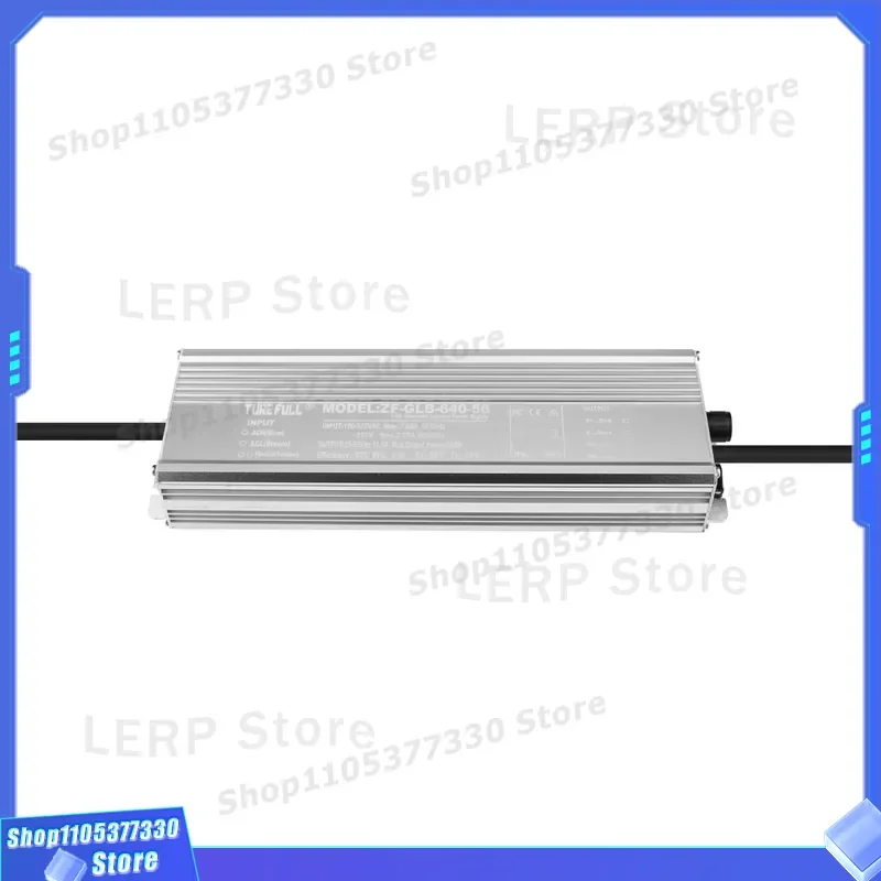 GLB 600W 54V LED Driver IP67 Waterproof Power Supply for Growth Lighting Dimmable 0-10V 1-10V PWM Resistor Control Constant