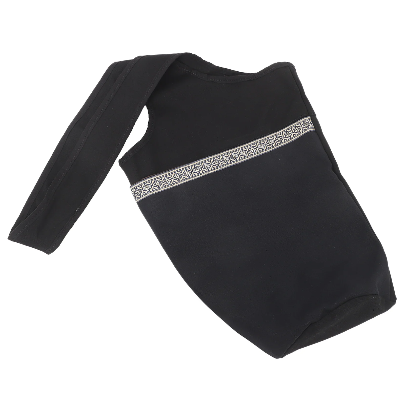 Yoga Mat Storage Bag Lightweight Canvas Yoga Carrier Portable Fitness Organizer Large Opening For Easy Carry Shoulder Strap