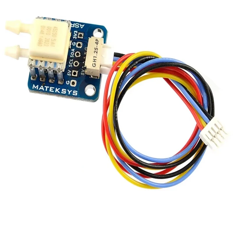 

ASPD-4525 Digital Airspeed Sensor 4-6V DC For F405-WING F411-WING F722-Wing Flight Controllers RC FPV Racing Drone