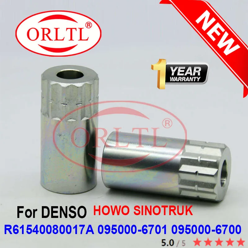 

For HOWO SINOTRUK 095000-6700 R61540080017A 095000-6701 Diesel Injector Nozzle Cap Nut Common Rail For Denso