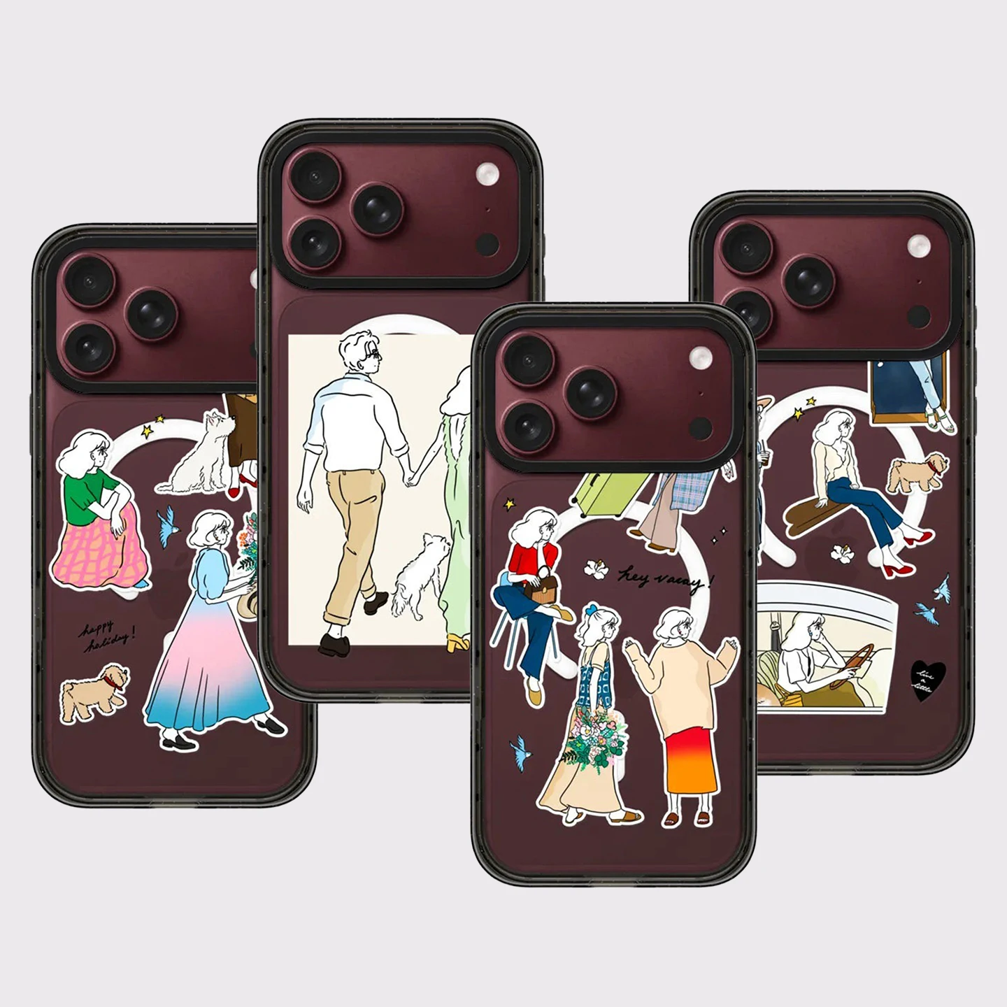 6091733 Impact Black Border Magnetic Case: Compatible with IPhone 18 17 16 15 14 13 Pro Max 18Pro