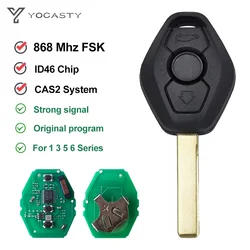Yoshity-Reemplazo de llave remota CAS2 CAS 2 Track para BMW 1 E87 3 E46 5 E60 E61 6 E63 E64 Series X5 E70 5WK49125 5WK49147