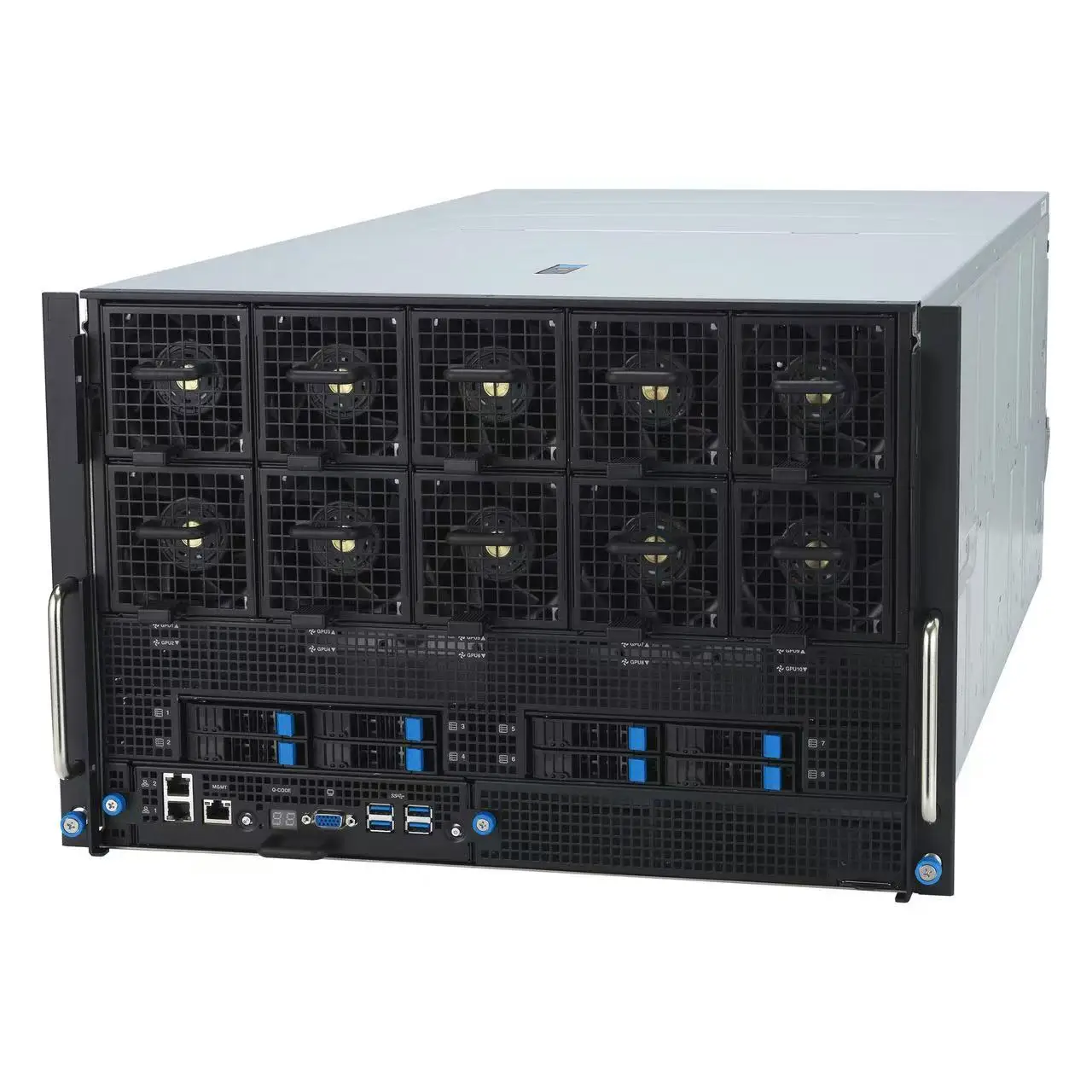 supports H100/H200 10-disk NVMeI server  ESCN8H100 empty head ESC N8-E11