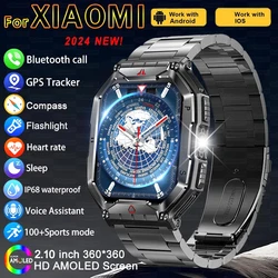 2025 New Men's Smart Watch 360 * 360 HD Touch Screen Sports Waterproof Smartwatch Health Monitoring Bluetooth Call Smart Watches
