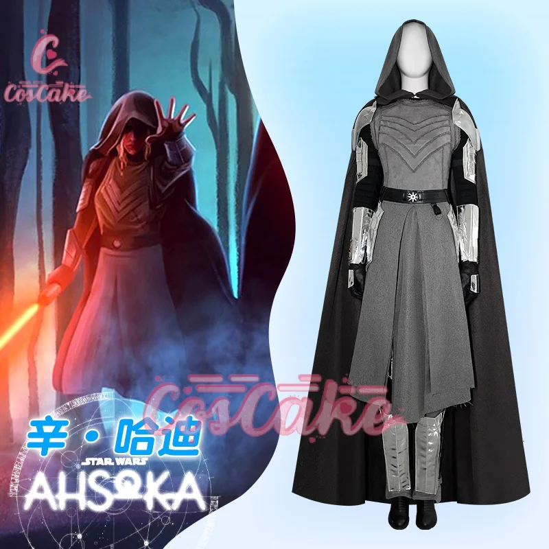 New Movie Ahsoka Shin Hati Cosplay Costume Shirt Pants Vest Clost Armor Set For Women Custom Made