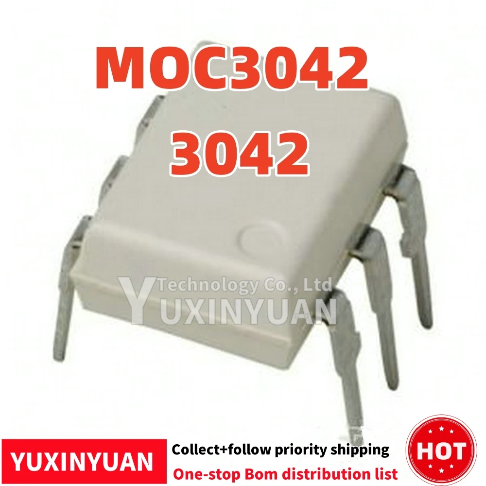 MOC3042 3042 DIP6 SOP 10pcs/lot IN STOCK YUXINYUAN