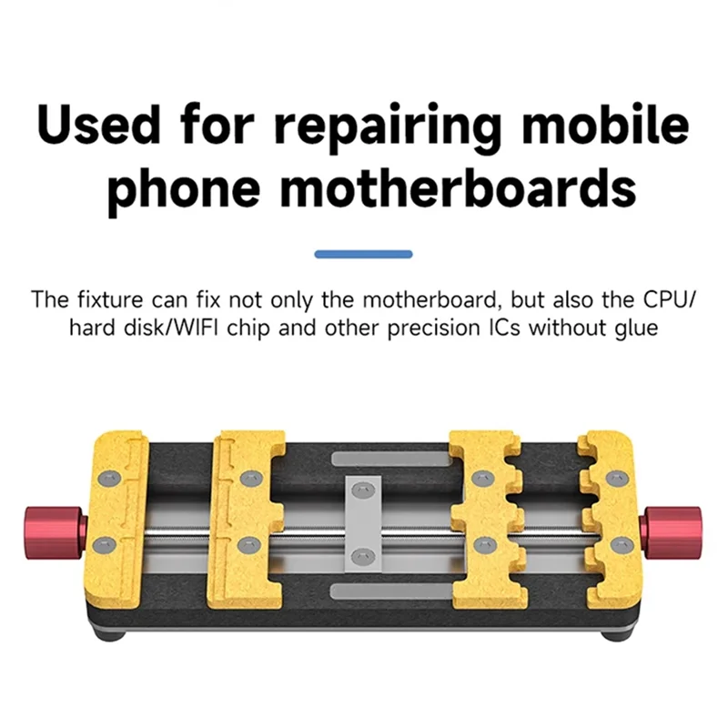 

AD23-Universal S3 Многофункциональный держатель печатной платы мобильного телефона с подогревом, зажимное приспособление для ремонта материнской платы телефона