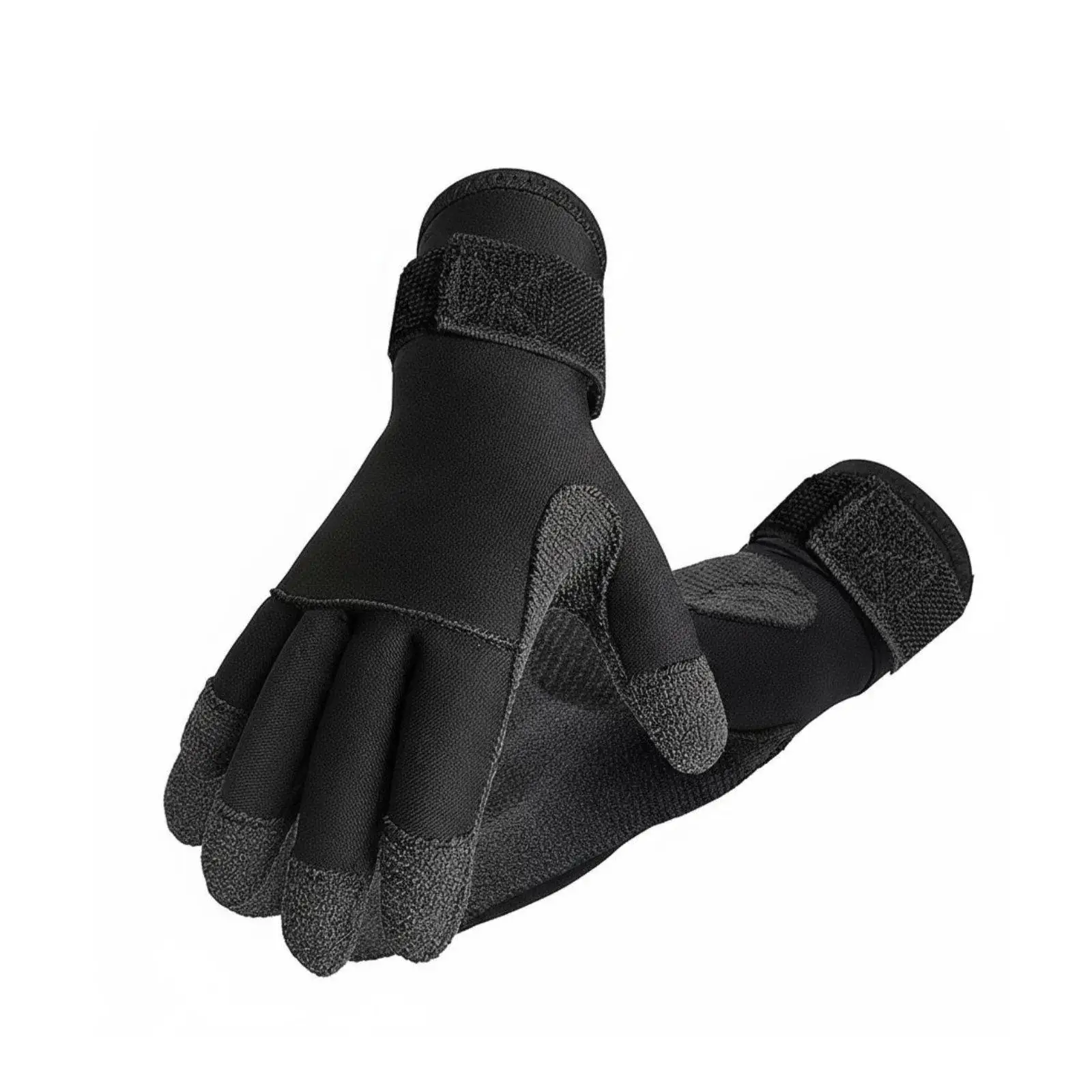 Diving Gloves Cut-Resistant Aramid Fiber Spearfishing Gloves Puncture-Resistant Guarding Hand Gear for Spearfishermen,