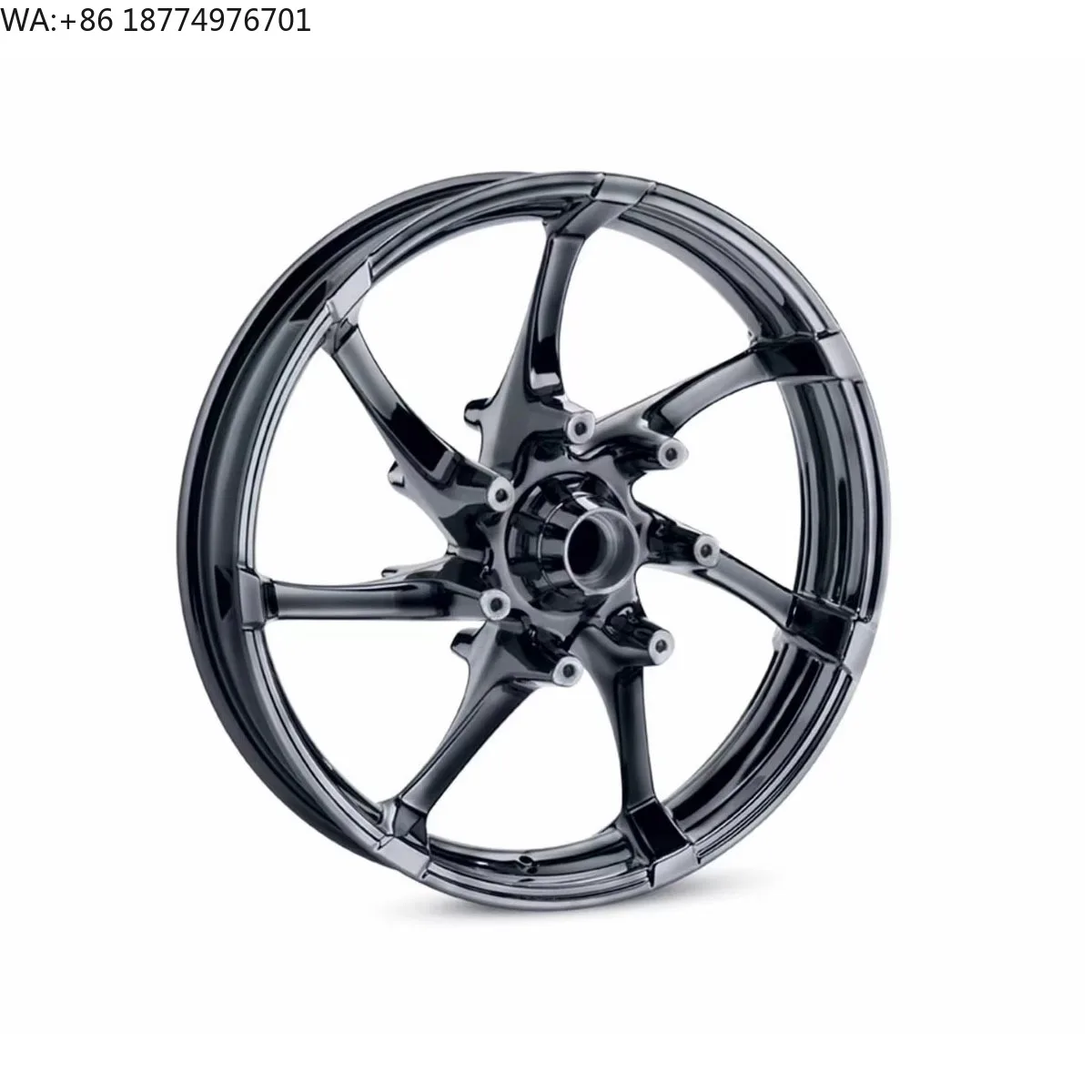 

For Harley 14-later XL883N XL1200V Models High Quality Black Aluminum Alloy Motorcycle Wheels Front & Rear Rims New Accessories