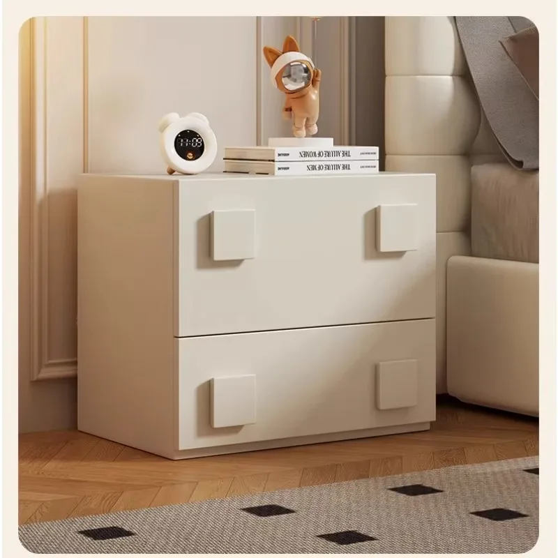 Modular Modern Nightstands White Dressing Living Room Weird Cabinet Bedside Tables Drawers Chests Mesas De Noche Furniture