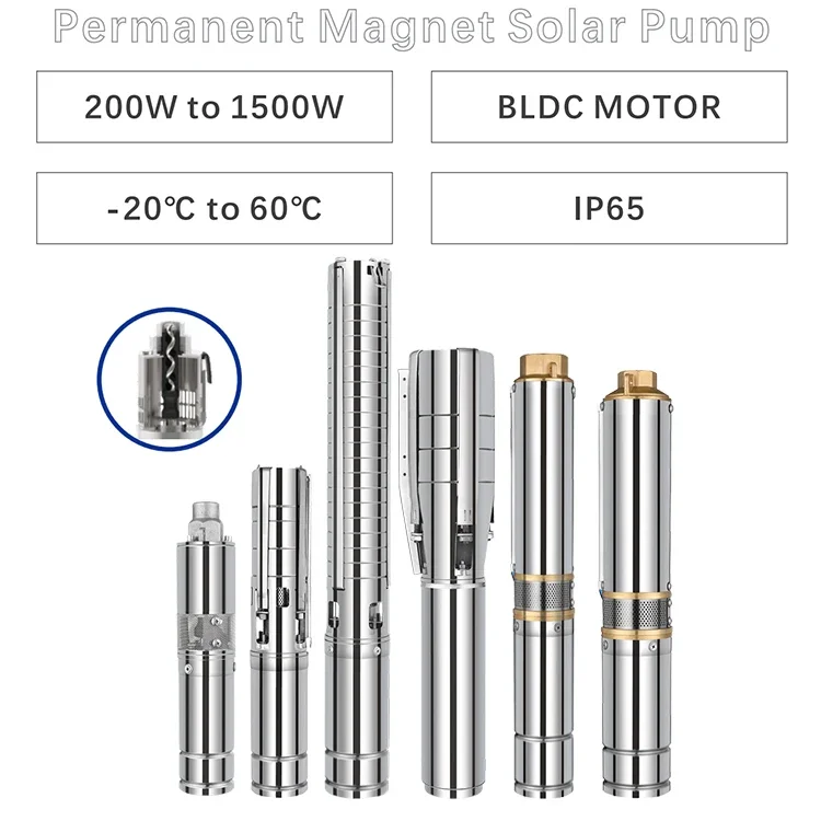 Solar water pump system 10HP 20Hp 30Hp submersible pump