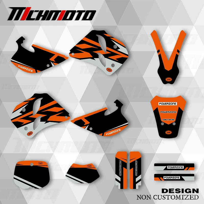 

MCHMFG новый стиль графические наклейки наборы наклеек для KTM SXF 1993 1994 1995 1996 1997 EXC 1993-1997