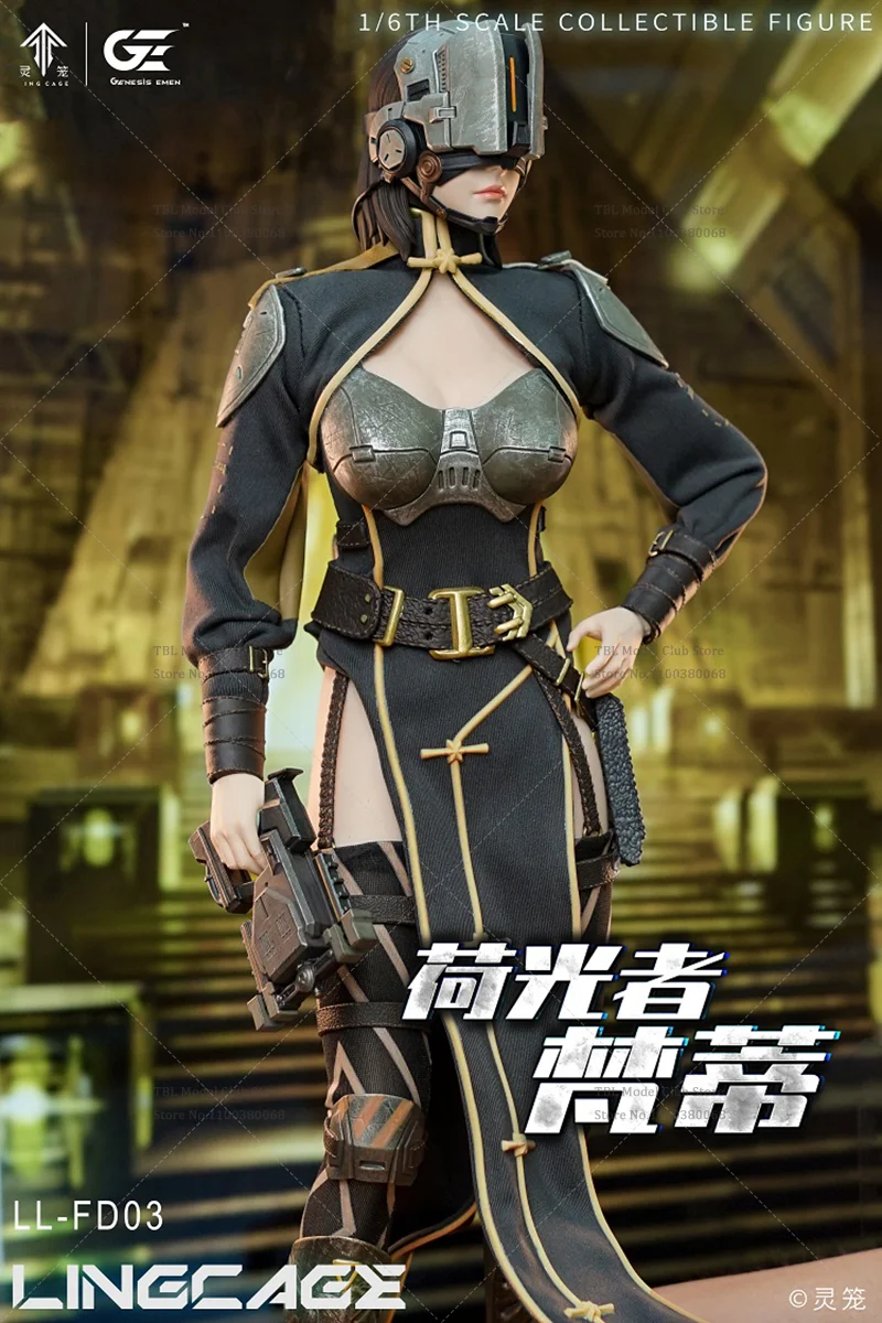 1/6 Scale Law Enforcer Goddess Fandi Maintain Tissue Order 12-inch Full Set Action Figure Soldier In Stock Genesis Emen LL-FD03