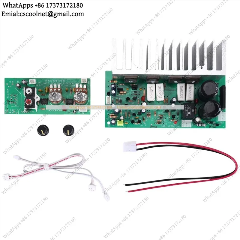 JS02 B03B SUB-350W Mono Subwoofer Power Amplifier Board – High Quality Finished DIY Speaker Amp Module, 350W Single Channel