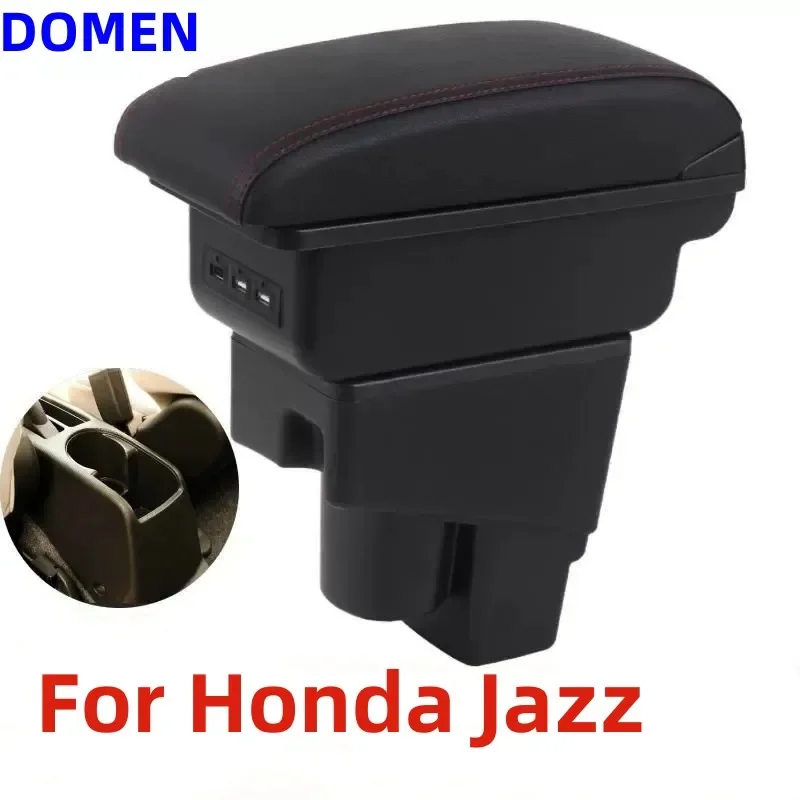 

Подлокотник для Honda Jazz, подлокотник для Honda Fit Jazz 1, автомобильный подлокотник 2003-2007, ящик для хранения, автомобильные аксессуары 2003, 2004, 2005, 2006, 2007